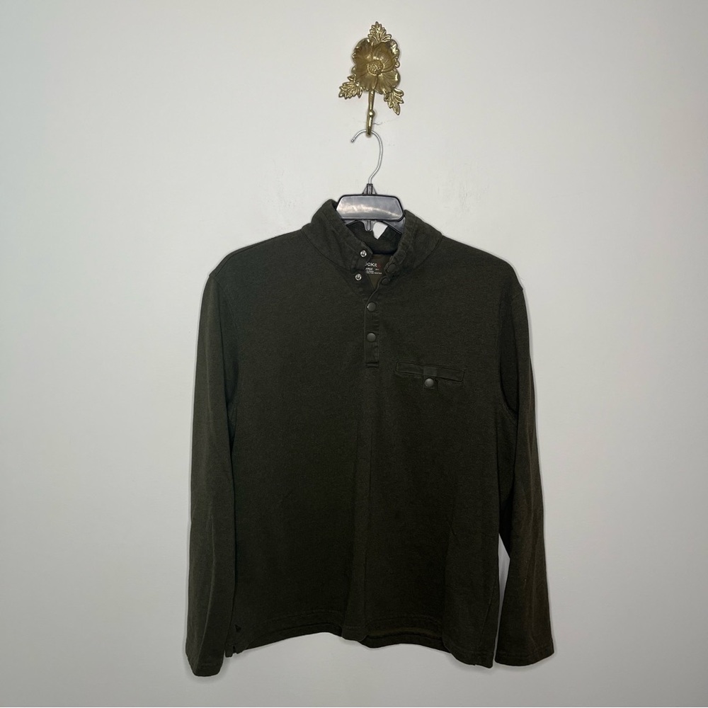 UNTUCKit Parkson Snap Fleece Pullover XL